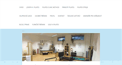 Desktop Screenshot of pilatesforhealth.cz